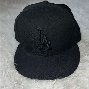 Black LA Dodgers Baseball Cap